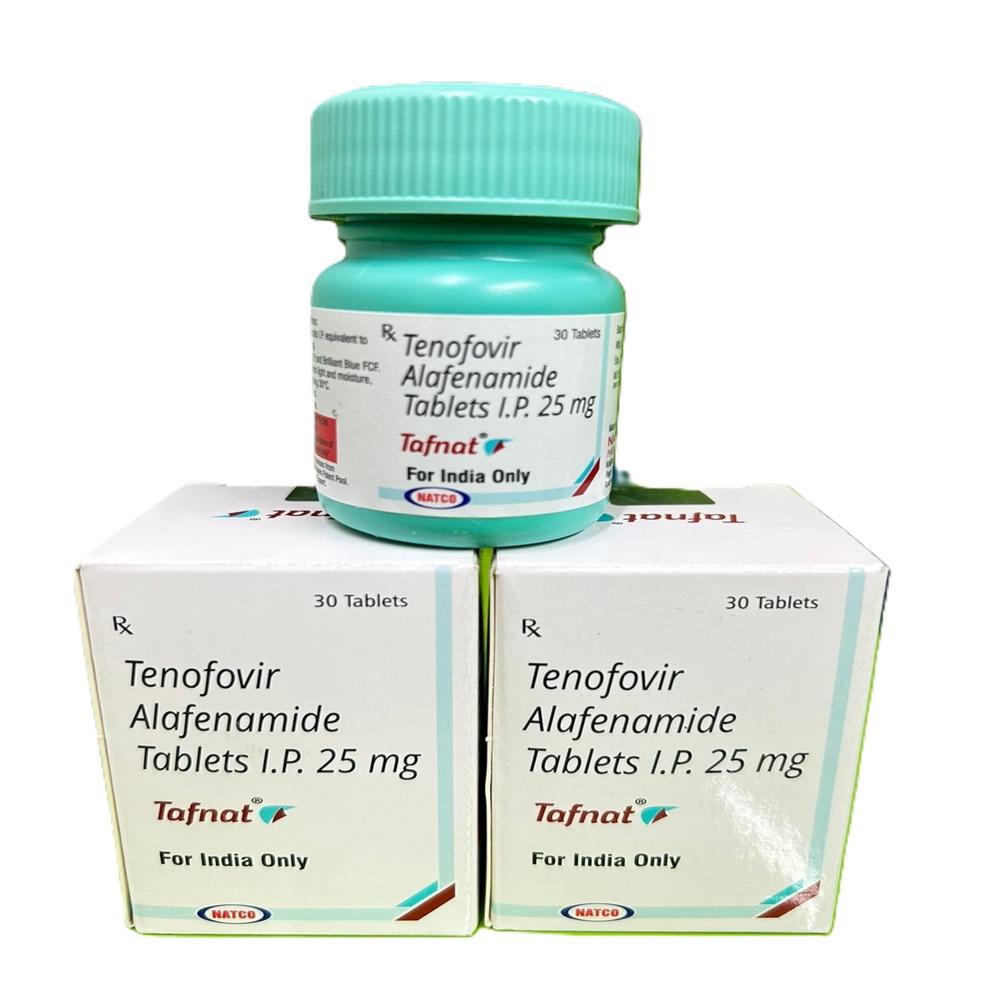 Tafnat  Tenofovir Alafenamide Tablet 25 mg