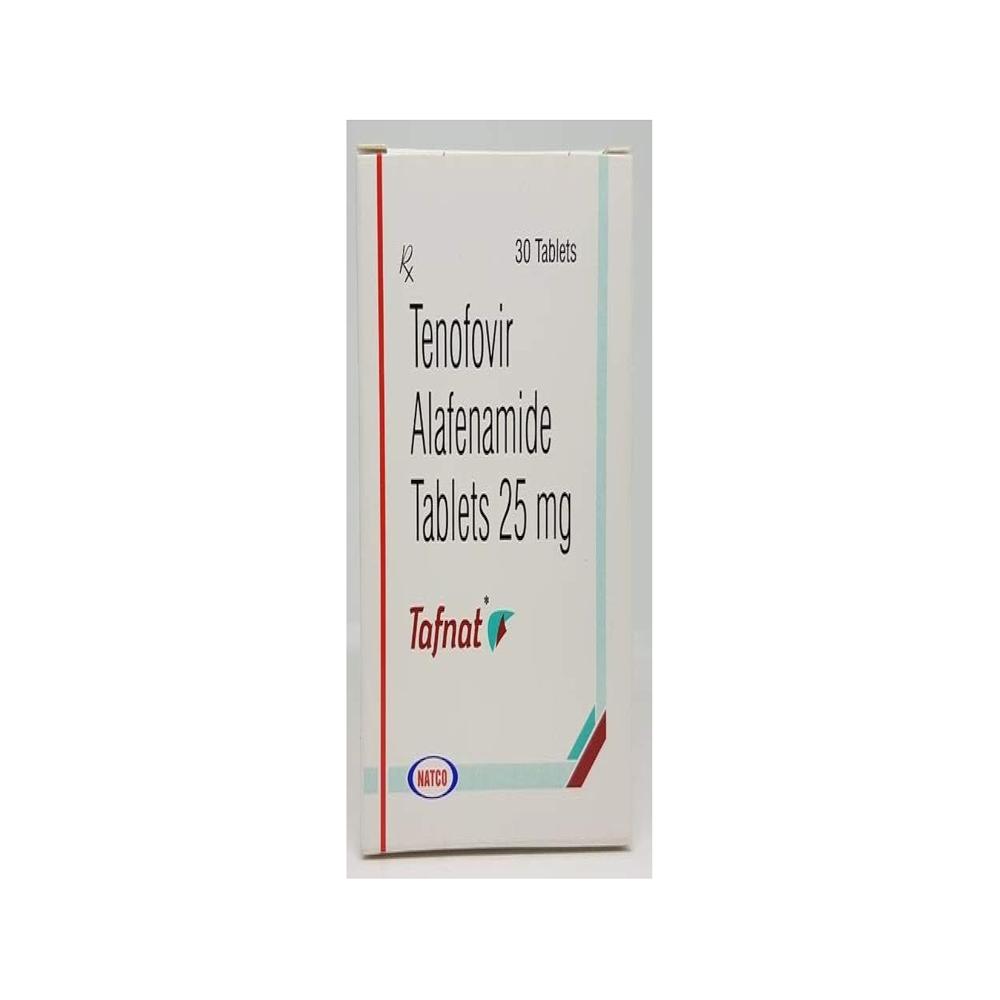 Tafnat  Tenofovir Alafenamide Tablet 25 mg
