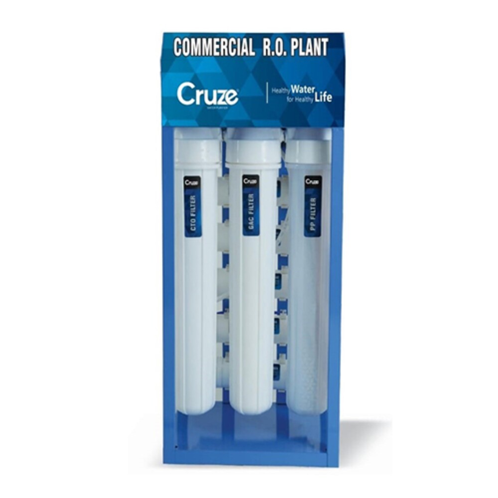 50L Sapphire Blue Commercial Ro Plant - Automatic Grade: Semi Automatic