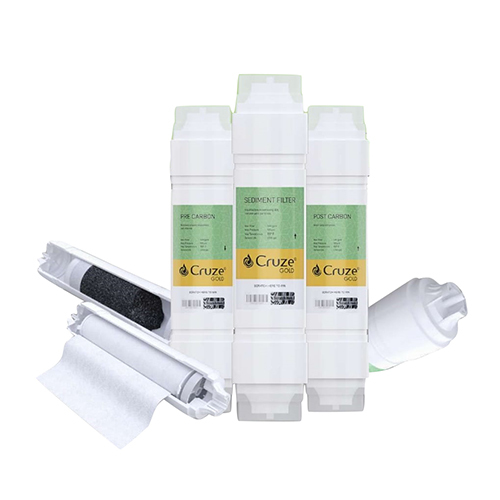 200Psi Gold Inline Ro Filter - Color: As Per Requirement