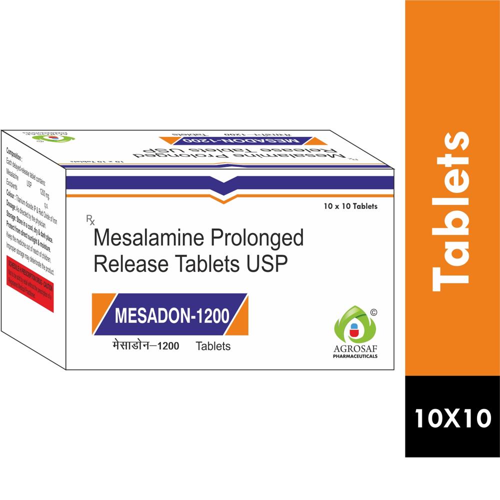 MESADON 1200 TABLETS - MESALAMINE 1.2 GM