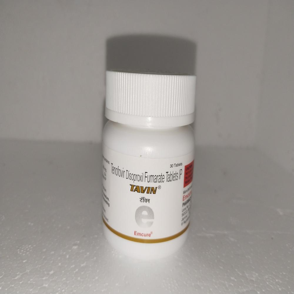 Tavin  Tenofovir disoproxil fumarate Tablet 300 mg