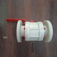 PP Ball Valve Flange End