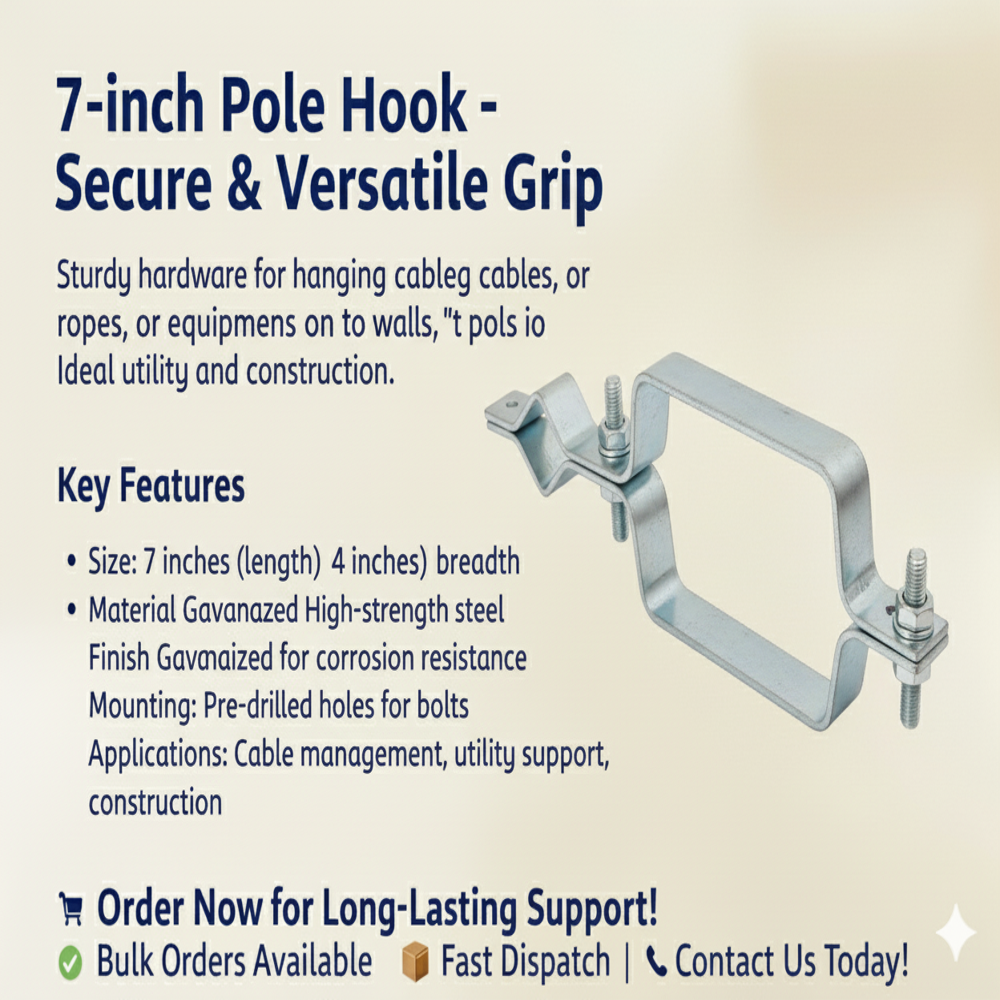 Pole Hook - Color: Silver