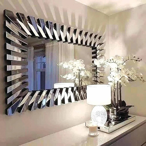 Modern Mirror - Color: Grey