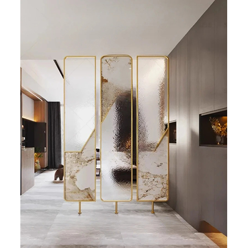 Ss Pvd Partition - Color: Golden