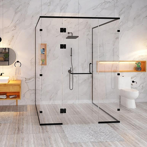 Ss Pvd Finish Shower Cubical - Door Type: Swing