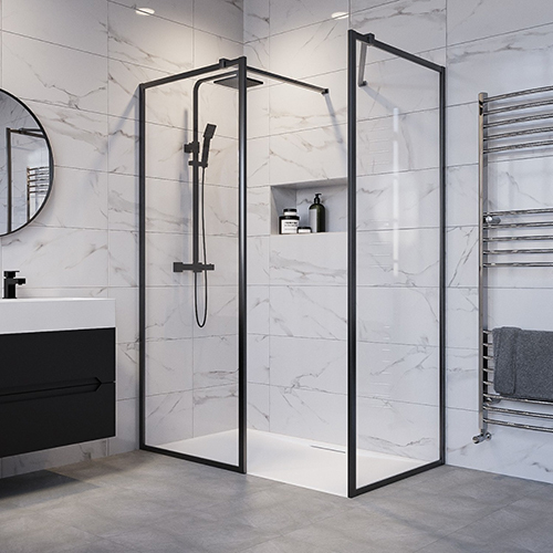 Slim Profile Shower Cubical