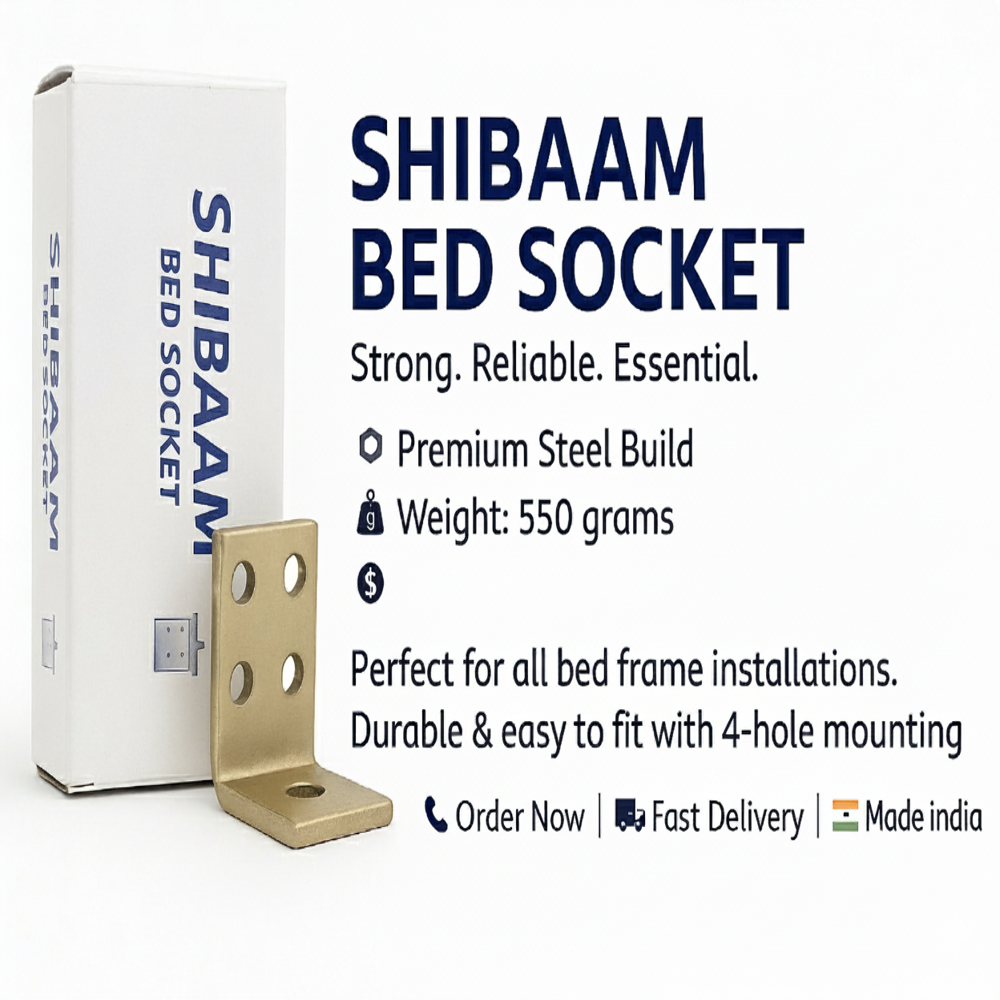 Shibaam Light Bedsocket - Application: Used In Beds And Sofas At 4 Corners