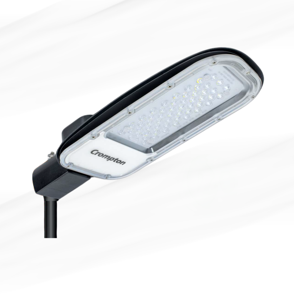 45W Street Light Wanderer Neo ERP-428-45-57-HL2-LM-NBK Make Crompton