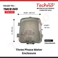Polycarbonate 3 Phase Electricity Meter Box