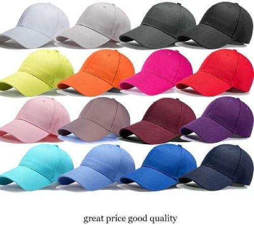 Customized Cotton Cap - Color: Blue