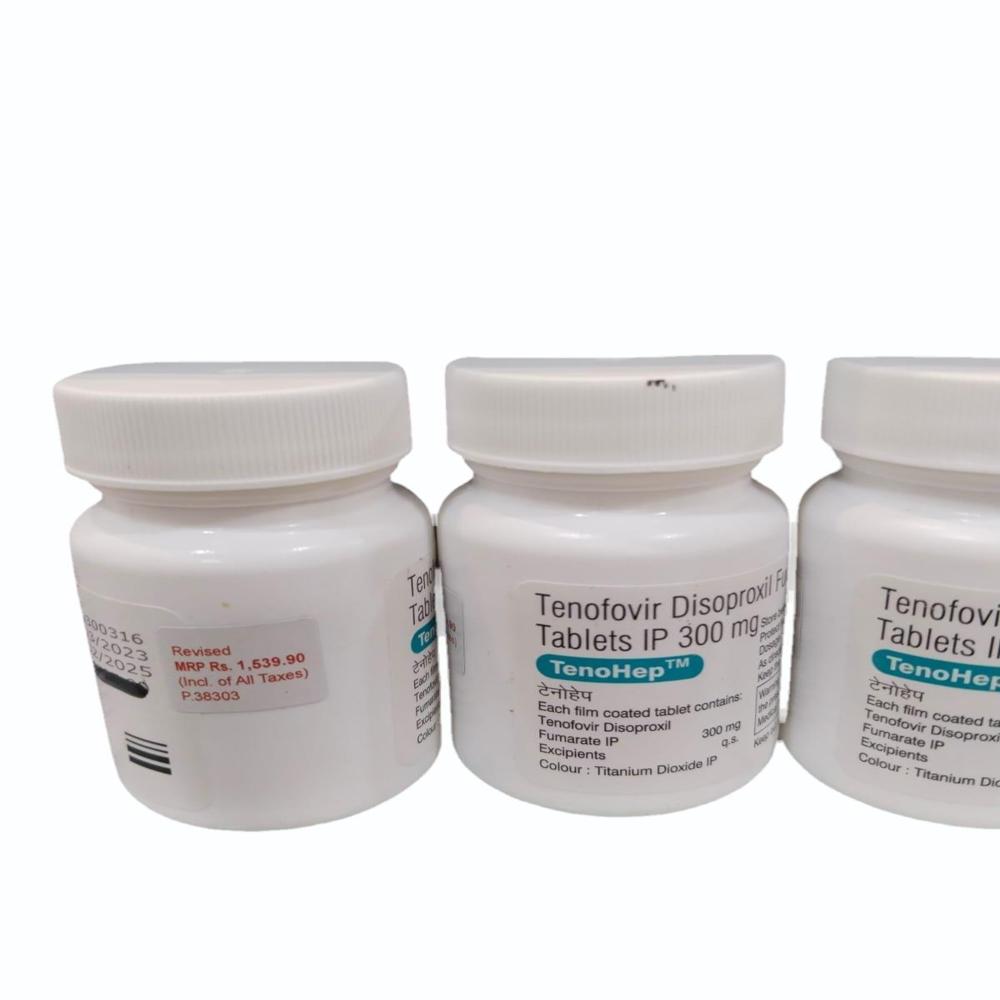 Tenohep  Tenofovir disoproxil fumarate Tablet 300mg