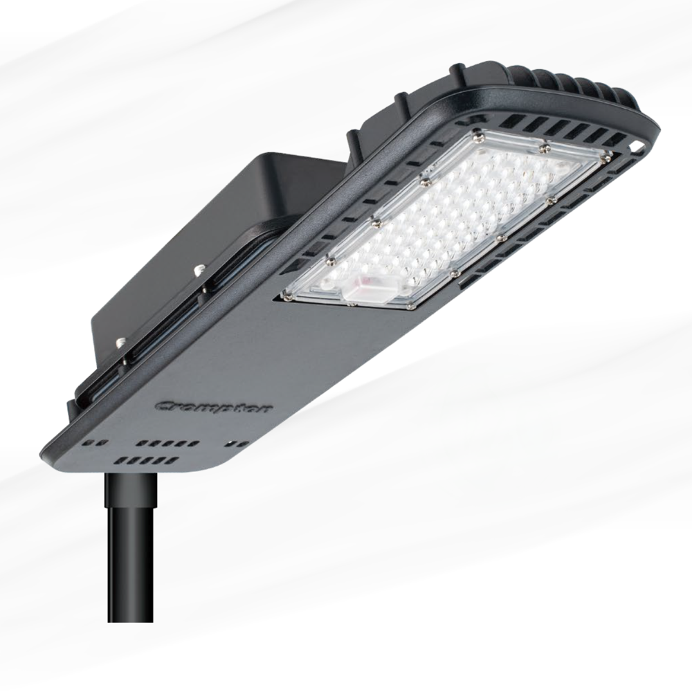 60W LED Street Light IP66 Wanderer Plus TRP-421-60-57-SL-LM-NBK Make Crompton