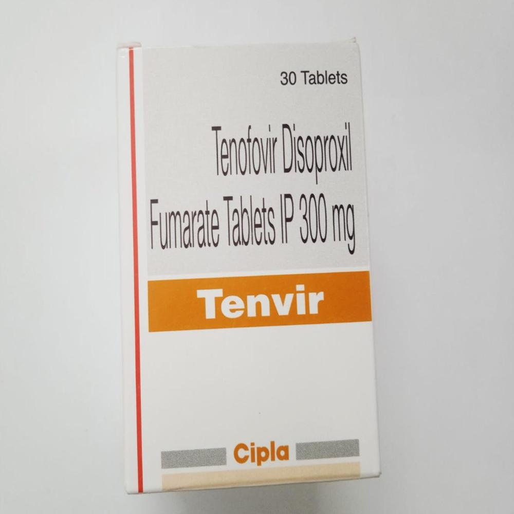 Tenvir Tenofovir Disoproxil Fumarate Tablet 300mg - Origin: India