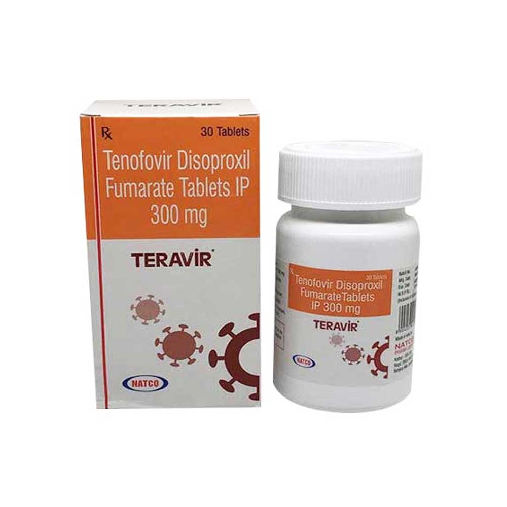 Teravir Tenofovir disoproxil fumarate Tablet 300mg