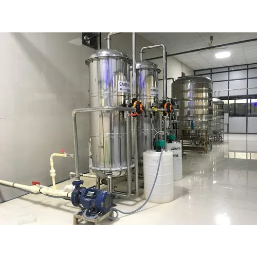 Automatic Mineral Water Treatment Plant