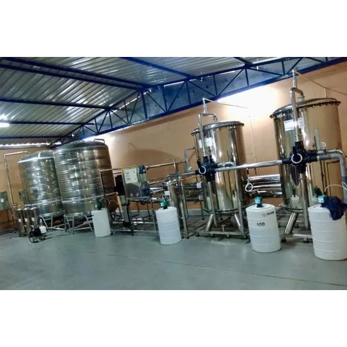 Industrial Mineral Water Plant - Automatic Grade: Full Automatic