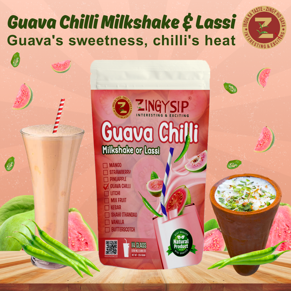 Guava Chilli Flavour Milkshake