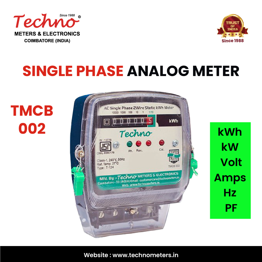 Single Phase Analog Electric Meter