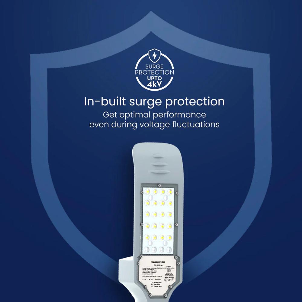 Led 30w Street Light Ip65 Ldstr30cdl Optistar Make Crompton