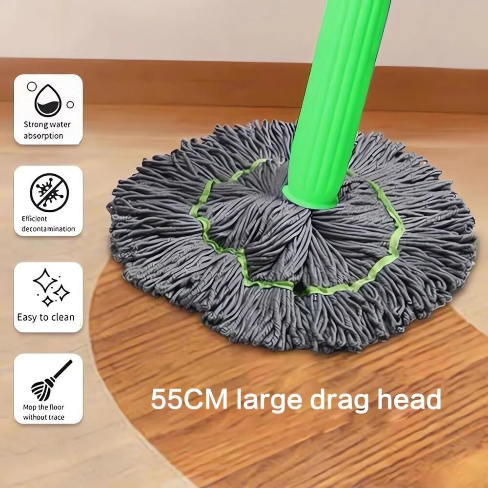 2-in-1 Dehydrated Mop - Efficient Cleaning Made Easy Twist Mop