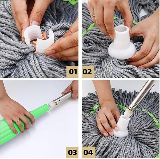 2-in-1 Dehydrated Mop - Efficient Cleaning Made Easy Twist Mop