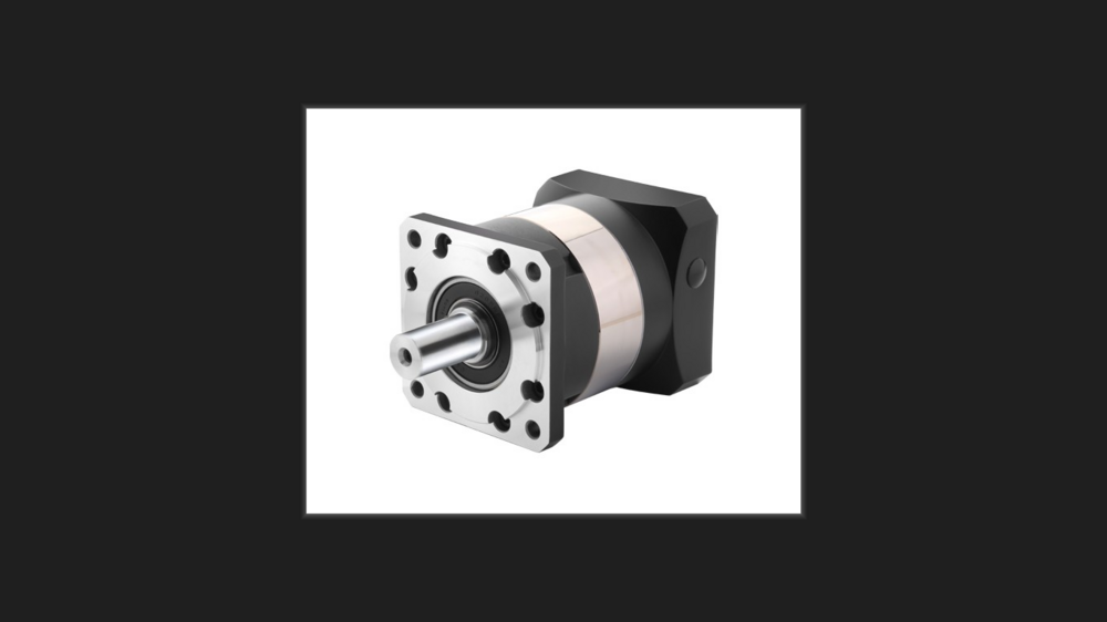 Planetary Gearbox Reducer for Servo Motor PRF80-L2-20 (90-19 PCD) - Aluminum Alloy, 20:1 Gear Ratio, Low Backlash 12 Arcmin | High Torque Output, Inline Mounting, Maintenance-Free Design