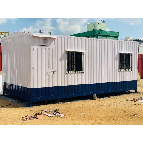 Prefabricated Portable Site Office Cabin - Color: As Per Requirement