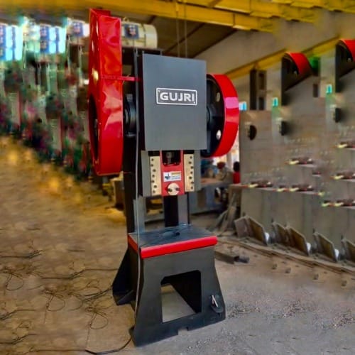 30 Ton C Type Power Press Machine - Material: Mild Steel