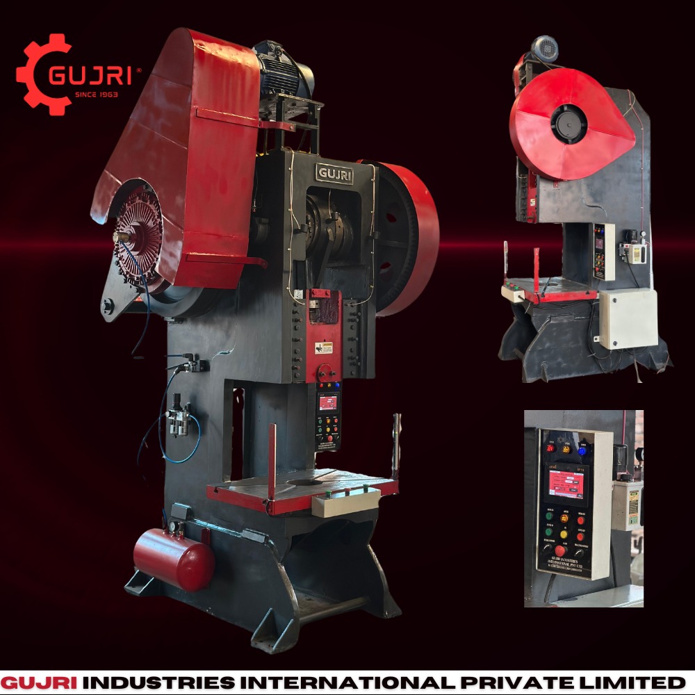 Pneumatic Clutch Power Press Machine - Material: Mild Steel