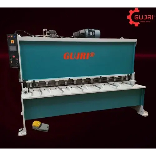 Hydraulic Shearing Machine - Mild Steel, Cutting Size 1016x75x18/25 mm, 4-16 mm Cutting Thickness, 10-20 HP, PLC Control, Automatic Grade, 1-Year Warranty