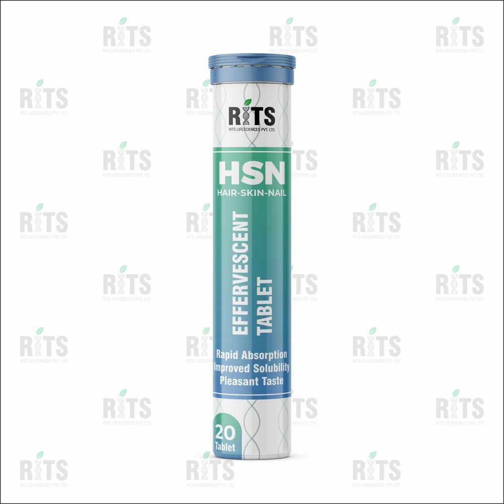 HAIR SKIN NAIL EFFERVESCENT TABLETS