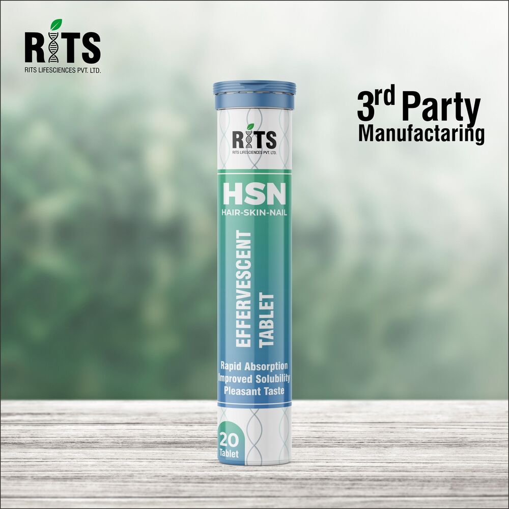 Hair Skin Nail Effervescent Tablets