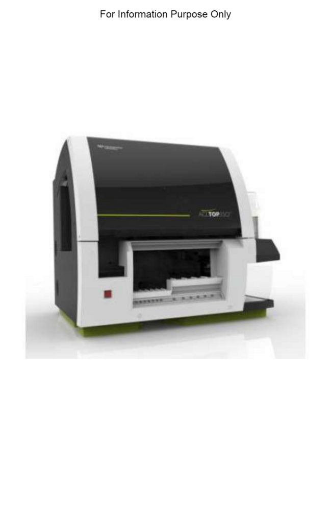 Werfen Coagulation Analyzers ACL TOP 700 CTS or 500 CTS