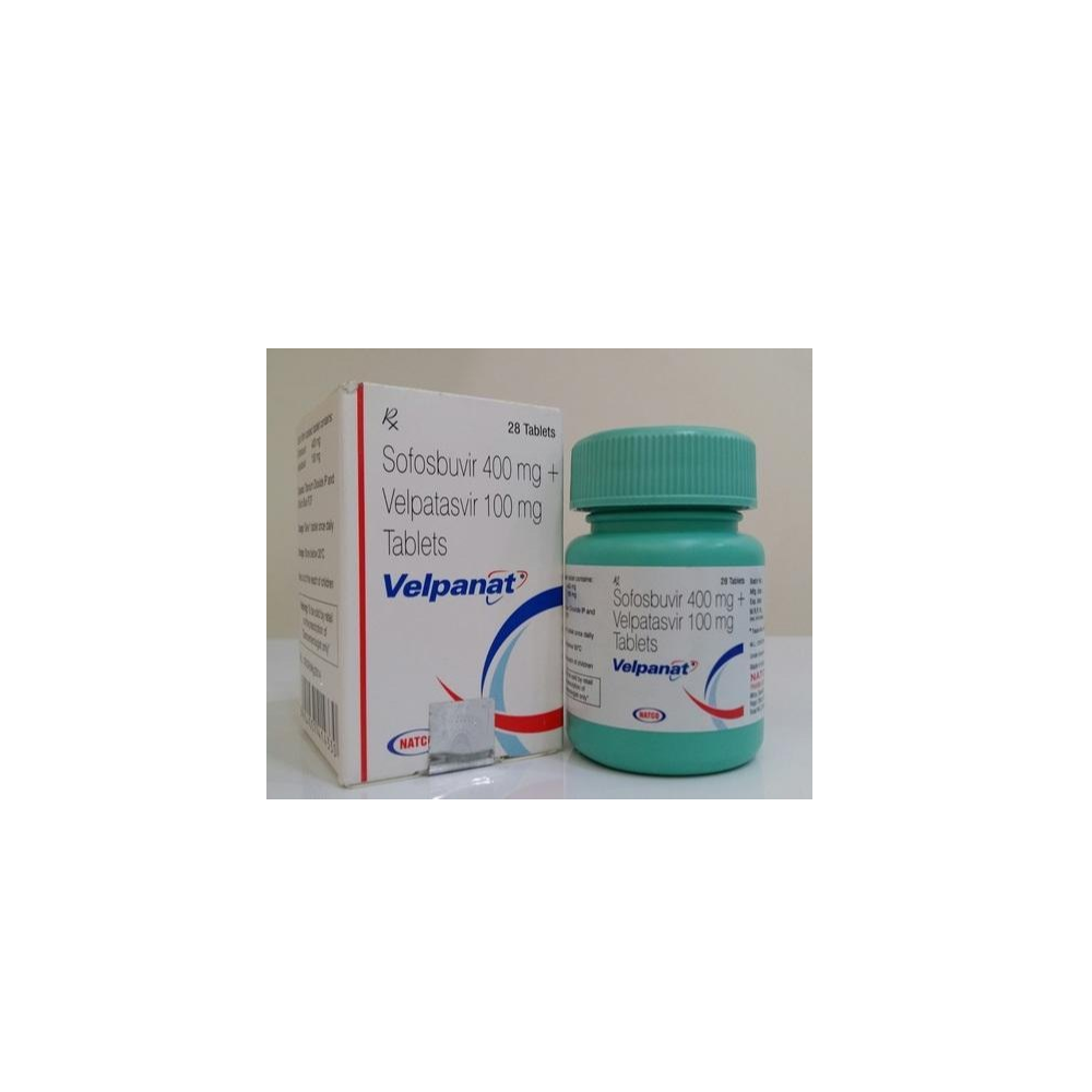 Velpanat Sofosbuvir (400mg) + Velpatasvir (100mg) Tablet 