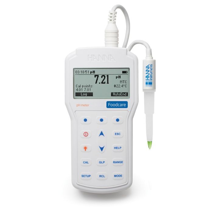 Professional Foodcare Portable Ph Meter - Hi98161 - Application: Industrial