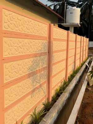 Modular RCC Precast Readymade Compound Wall