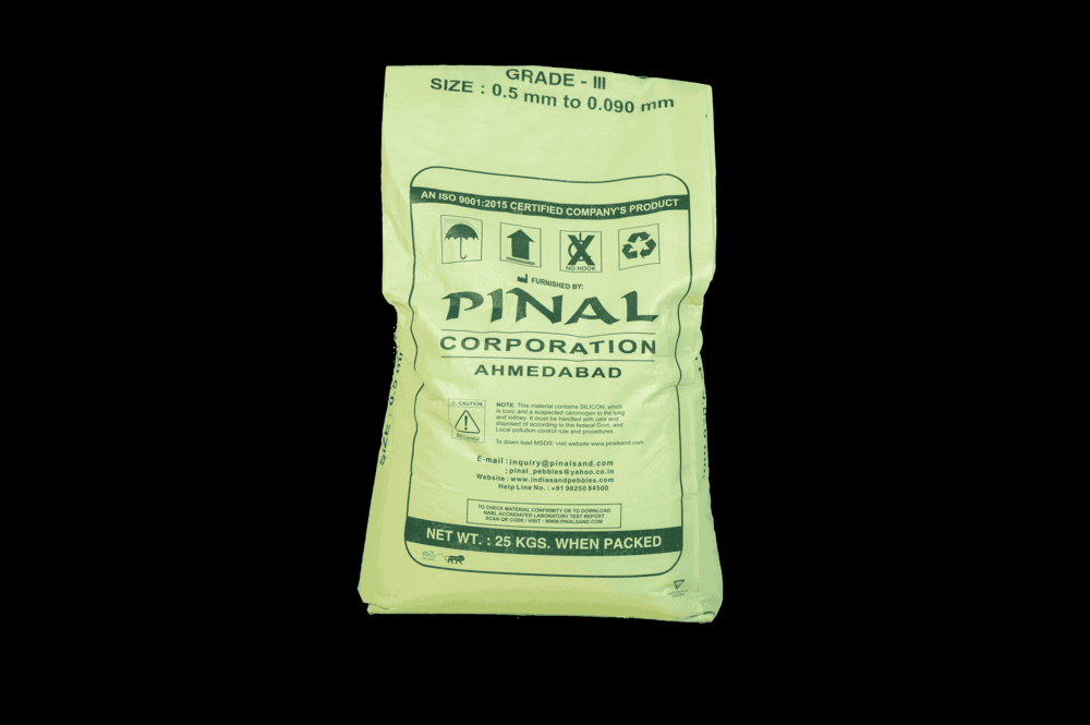 Pinal Sand (Grade-iii) - Color: White