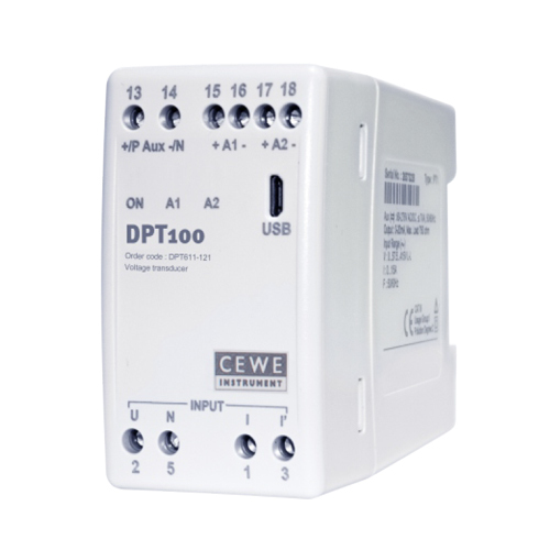 Dpt100 Single-Phase Electrical Transducers - Color: White