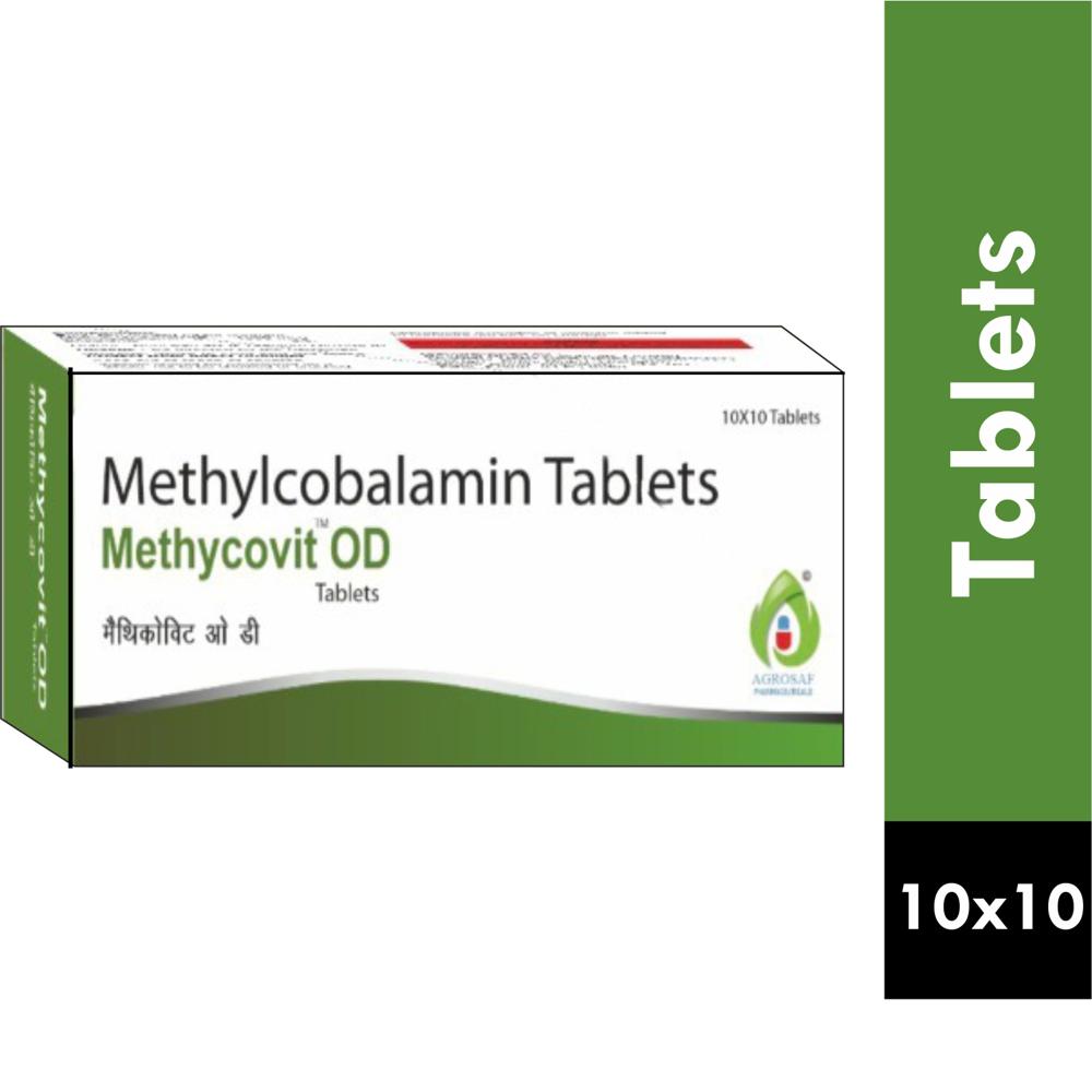 METHYCOVIT OD TABLET - Methylcobalamin (1500mcg)