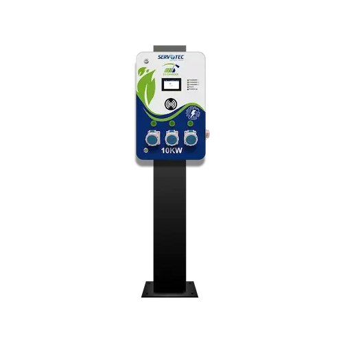 10 Kw Bharat Ac-001 Charger - Input Voltage: 230 Volts Volt (V)