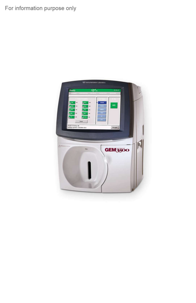 Werfen GEM Premier 3500 system
