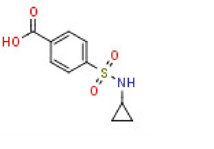 4-[(Cyclopropylamino)sulfonyl]benzoic acid