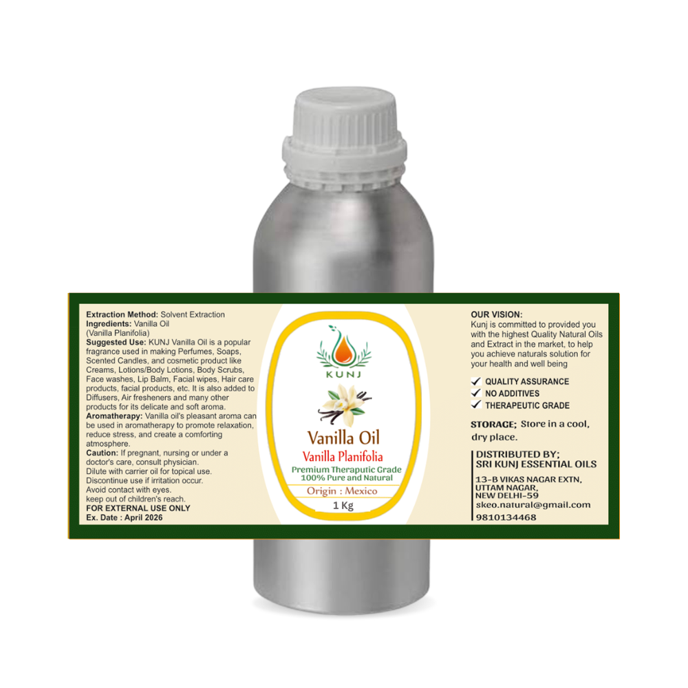 Vanilla oil