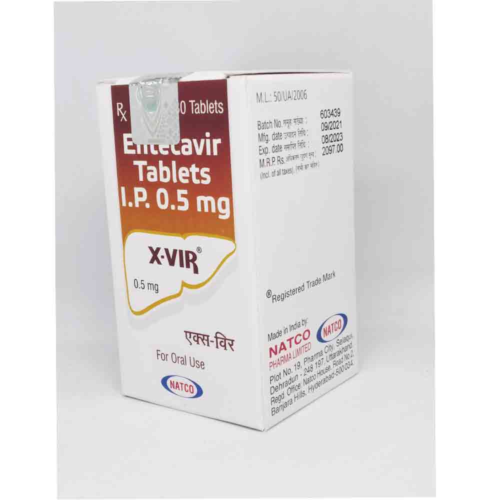 X-Vir entecavir  Tablets 0.5mg 