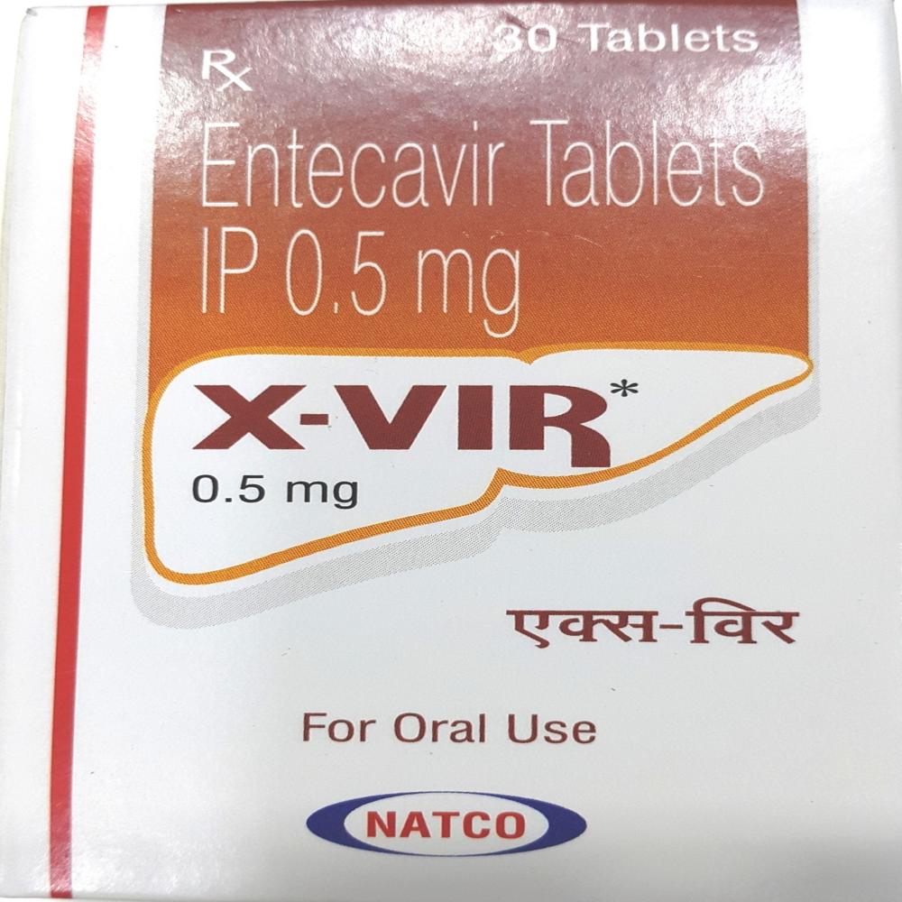 X-Vir entecavir  Tablets 0.5mg 