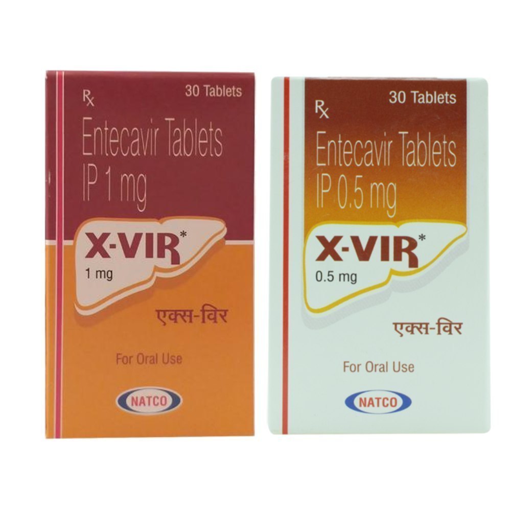 X Vir Entecavir Tablet 1mg 