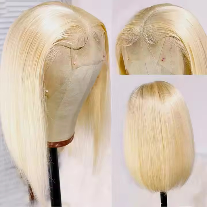 Blonde Full Lace Frontal Human Hair 28Inches 180% Density Wholesale Supplier