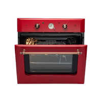 Clov 6 Rd Large Cavity 60 L Built In Oven With True Convection - Color: Red